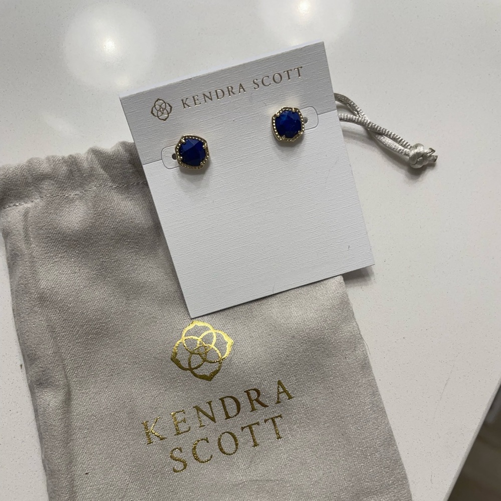 Cobalt Blue Kendra Scott Earrings